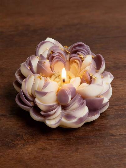 Handmade 3D Elegant Peony Flower Blossom Silicone Mold Aromatherapy Flower Petals Candle Soap Gypsum Mold DIY Home Fragrance Stone Mold Crystal Epoxy Resin Drip Glue Mold Floral Design Plaster Crafts Durable Gifts Decor Mold