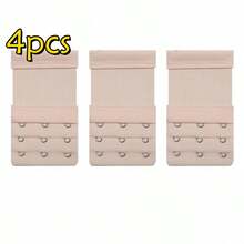 3/6/9件装加大码可调节弹性文胸延长带，2排3扣长款文胸后背夹，舒适文胸延长带，适合日常穿着和换季服装调整 - 彩色 - 查看 22