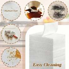 Electrostatic Dusting Mop For Home - Efficiently Removes Pet Hair, Oil Stains, And Water Marks From Floors, Furniture, And Bathroom Surfaces - Ready To Use And Throw, Easy Absorption Design, Static Dust Mop Modern Mop Design Highabsorbency Mop - 多色拖把 - 查看 3