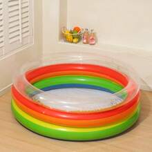 Inflatable Portable Foldable Simple Swimming Pool, Multifunctional Pool For Summer, Suitable For Indoor And Outdoor Inflatable Pool - Multicolor - View 17