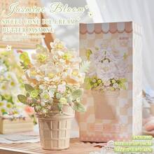 1 bộ bó hoa bằng hạt cườm lắp ráp thủ công độ khó cao, gồm hoa cẩm chướng, hoa cúc, hoa nhài, có thể dùng để trang trí nhà cửa, làm quà sinh nhật. Được làm từ chất liệu ABS, hoa hình trái tim, đồ thủ công tự làm, thích hợp cho Ngày Valentine, Ngày của Mẹ, Giáng sinh, sinh nhật và các dịp khác. - nhiều màu - Xem 44