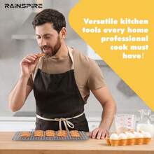 Rainspire - Estante de refrigeración de acero inoxidable estantes de refrigeración resistentes para cocinar y hornear estante de alambre  para horno estante para hornear para cocinar en - como en la foto - Ver 7