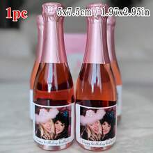 1-10张个性化礼品标签,定制葡萄酒标签,高品质照片贴纸,适用于求婚礼物、结婚礼物、新郎新娘、订婚、个性化婚礼用品、周年纪念情侣礼物、生日派对用品 - F-酒瓶標籤B - 查看 8