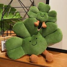Muñeco de peluche suave y adorable con forma de trébol de cuatro hojas, ideal como decoración de escritorio y hogar, regalo perfecto para bodas, Día de la Madre, Día del Niño y cumpleaños de niños y niñas - Multicolor - Ver 4