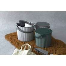 sceltevie Cesta Omnitool 8 litros Gris - Hachiman - Gris - Ver 2