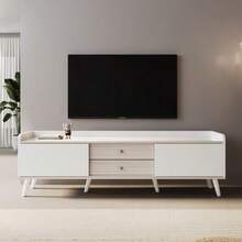 Television Stands & Entertainment Centers - White - View 10