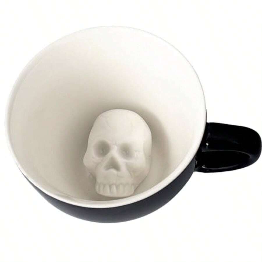Unbekannt Creepy Cups - Skull 11oz = 325ml/taza de calavera - Crneo - Ver 1