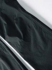 Pantalones chicos primavera chubascos pantalones rectos hombres rufián Shuai pantalones relajados y casuales muy bonitos ropa de trabajo de pantalones - humo gris - Ver 8
