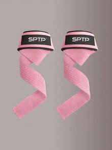 1 Pair Fitness Assistance Straps, Grip Strength Straps, Pull-Up Assist Bands, Silicone Non-Slip Durable Resistance Bands For Lifting Dumbbells, Fitness Accessories, Workout, Gym, Home Exercise, Women/Men Fitness Gloves, Boxing Gloves - Multicolor - View 3