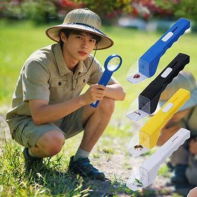 Handheld Insect Catcher, Outdoor Exploration Insect Observation Box
