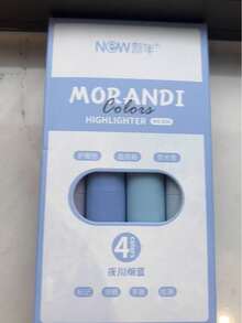 4支装荧光荧光笔套装 - 大号双头马克笔，适合记笔记、写日记和旅行，护眼涂鸦笔，学校和办公用品 - 套裝 - 查看 19