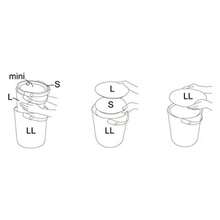 sceltevie Cesta Omnitool 8 litros Gris - Hachiman - Gris - Ver 7