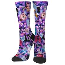 女团K-Pop袜子，创意趣味，舒适保暖，男女皆宜的休闲时尚袜子 - 彩色 - 查看 10