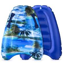 Inflatable Surfboard With Handle, Beach Floating Surfboard, Lightweight & Portable, Water Sports, Pool Inflatable Surfboard, Adult Summer Beach Surfing Swimming Board, 5 Styles, Beach Essential, Beach Accessories - Multicolor - View 19