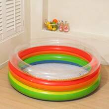 Inflatable Portable Foldable Simple Swimming Pool, Multifunctional Pool For Summer, Suitable For Indoor And Outdoor Inflatable Pool - Multicolor - View 11