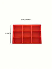 1 khuôn silicon mini cỡ lớn, dùng được trong lò vi sóng và lò nướng, dễ lấy bánh ra, chống dính, khuôn nướng bánh mì silicon 9 lỗ, thích hợp để làm bánh mì nướng mini, bánh ngọt, bánh mì, bánh nướng và bánh brownie. - Nhiều màu - Xem 10