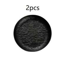 Bộ 2 đĩa sứ nứt cao cấp dùng trong gia đình, đĩa tráng miệng, đĩa ăn nhẹ, bộ đồ ăn, đĩa nhựa, khay phục vụ, đồ dùng nhà bếp, đĩa tiệc, đĩa dã ngoại. - Nhiều màu - Xem 16