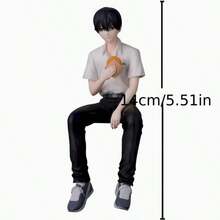 1件/套 动漫手办《永不消逝的夏天》<辻中芳树> 14厘米 坐姿 收藏手办，可作桌面、电脑机箱、汽车装饰摆件，适合万圣节、圣诞节等场合，亦可作礼物 - 彩色 - 查看 6