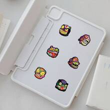 54 Pieces Of Cartoon Monster Head Graffiti Stickers - Waterproof Vinyl, Suitable For Laptops, Water Bottles, Notebooks, Suitcases, Etc. - Cute Cartoon DIY Scrapbook Gift - A - View 3