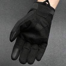 1 Pair Outdoor Multifunctional Sports Tactical Full Finger Touchscreen Gloves, Suitable For Cycling, Fitness, Hiking, Warm And Breathable - White - View 9
