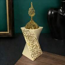 1 件装阿拉伯祝福黑色带金属盖卧室香薰摆件客厅家具摆件 - 黑色 - 查看 13