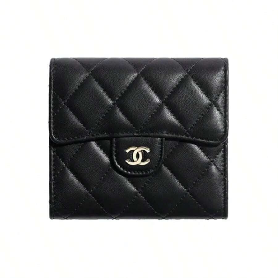 CHANEL Classic Flap CF Women's Black Quilted Wallet - AP0231-Y01295-C3906 - 查看 1