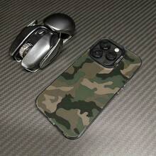 1 pieza Funda de teléfono con estampado de camuflaje estilizado, IMD láser con bordes suaves y parte posterior dura, de alta calidad, compatible con modelos de Apple 17/17Pro/17Promax/16/16Plus/16Pro/16ProMax/15/15Plus/15ProMax/14/14Plus/14Pro/14ProMax, 13/13Pro/13ProMax, 12/12Pro/12ProMax, 11/11Pro Max - Multicolor - Ver 2