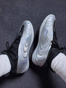 adidas Harden Vol.10 時尚百搭運動實戰中幫籃球鞋男女同款銀黑 - 銀黑色 - 查看 3