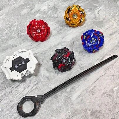 儿童陀螺对战玩具套装，互动魔力陀螺，适合青少年，圣诞节/万圣节/新年/生日礼物佳选