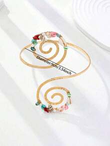 1pc & Starfish Decor Arm Cuff Bracelet Women, Summer Holiday - Nhiều màu 5 - Xem 7