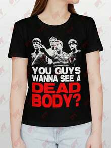 Stand By Me Coming Of Age Movie T-Shirt - Black - View 1