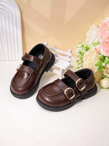 1 par de zapatos para primeros pasos de bebé con diseño suave y antideslizante, de color marrón, con un diseño lindo y de moda, adecuados para primavera, verano, otoño e invierno (talla 16-19, por favor pida una talla menos) - Marrón - Ver 7