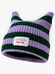 1pc Unisex Animal Casual Party Cute Street Acrylic Knit Hat, Suitable For All Seasons,Summer,Beach,Holiday - Multicolor - View 22