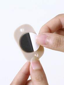 4/8pcs Swivel Casters, Bullseye Swivel Balls, Miniature Bearing Nylon Swivel Balls, Suitable For Small Devices, Smooth Rolling - Beige - View 3