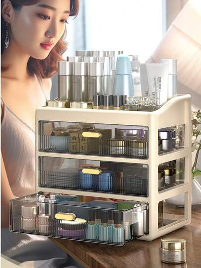 Multipurpose New Design Storage Cabinet, Large Capacity Drawer-Style Office Storage, Cosmetic Storage, Desktop Storage, Desk Storage, Versatile For Multiple Scenarios