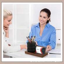 1个轮胎形笔筒，黑色桌面笔筒，适用于办公室、家庭、教室、会议室文具 - 輪胎創意 - 查看 6