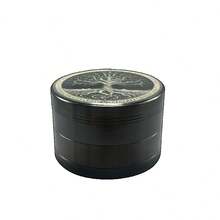 1pc Tree-Shaped Metal Grinder, Manual Grinder For Multi-Purpose Grinding, No Electricity Required - Multicolor - View 9