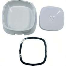 1500毫升宠物喂食器兼水碗 - 漂浮式水碗，具有防溅、防毛发功能，适用于中大型犬 - 1500毫升 - 查看 11