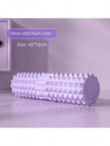 45cm Solid Foam Roller, Crescent Moon Yoga Pilates Massage Stick, Dual-Zone Home Use, Leg Muscle Relaxation Tool, EVA Foam Roller And Handheld Massage Ball - Muscle Relaxation Yoga Kit, Hollow Design, Fitness Roller Set, Foam Roller Yoga Column, Fitness Roller, Yoga Roller, Massage Equipment, Fitness Massage Roller, Hollow Spike EVA Massage Stick, Foam Roller Fitness, Yoga Fascia Slimming Tool, Weight Loss Equipment - A - View 11
