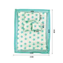 5pcs/Set 1st/2nd Generation Blind Box Figures, Plush Toys, Accessories, Handmade Bedding Set (Bedsheet, Duvet Cover, Pillow) - Multicolor - View 7