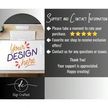 Desk Mat Mockup |   Large 32x16 Inches, Canva PNG &  (Digital Download),Great Gift Desk Mat,Hot Selling Mouse Pads - Xem 8