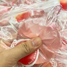 Sản phẩm mới năm 2026: 1 món đồ chơi bóp hình quả đào thủ công, bóng bóp hình quả đào siêu mềm chứa đầy nước, đồ chơi giảm căng thẳng hình quả đào, có thể tái sử dụng và chơi nhiều lần, món quà lý tưởng cho sinh nhật, lễ Phục sinh, ngày lễ. - Nhiều màu - Xem 4