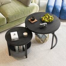 Nesting Tables - Black - View 12