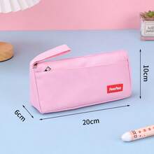 Customized Text LOGO Minimalist Pencil Case, Large Capacity Stationery Bag, Stationery Box, Student Pencil Pouch For Men & Women, Back To School Gift, Exclusive Pencil Bag, Student Large Capacity Pencil Bag, Dirt-Resistant Minimalist Stationery Box, High-Quality Pencil Box, Stationery Pencil Bag - Multicolor - View 16