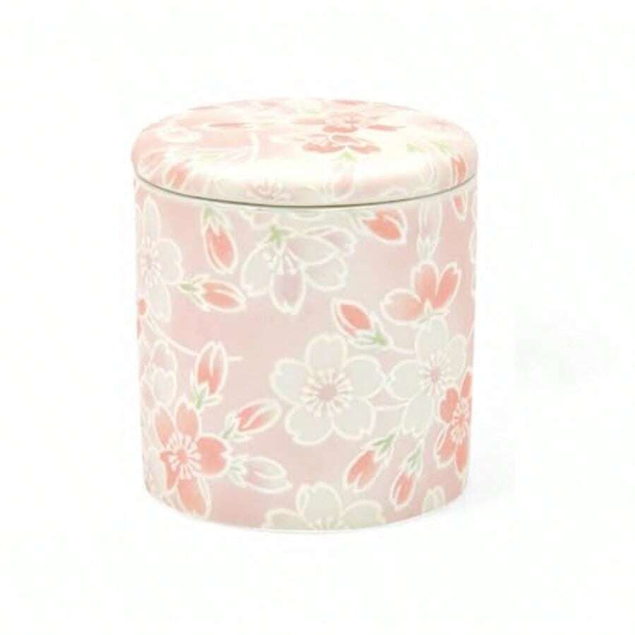 Takumistyle Select Family Bone para Perros y Gatos urna de 2 tamaños Tapa Junta de Silicona Flor de Cerezo Rosa Fabricado en Japón - Rosa - Ver 1