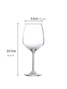 300ml Acrylic Plastic Shatterproof Red Wine Glass, Champagne Flute, Wedding & Party Supplies - View 4