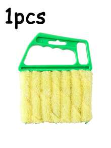 2件套手持式百叶窗/汽车窗户清洁器、通风口清洁器、窗帘除尘器，带可拆卸超细纤维套，方便清洁，适用于空调、汽车通风口、风扇缝隙清洁，家庭、学校、酒店、圣诞节清洁工具（2件/1件可选） - 彩色 - 查看 18