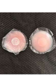 20 piezas/10 pares de pétalos de sujetador sin tirantes reutilizables que levantan, cubierta invisible sin costuras y autoadhesiva para pezones, suave y antideslizante, adecuada para varias ocasiones (sin caja) - Multicolor - Ver 6