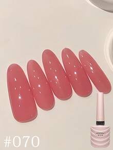 HEFENNA 柔和玫瑰粉色凝胶指甲油套装，光泽滋润，适合女性和女孩，可用于摄影或摄像、旅行、化妆课程以及DIY美甲练习。（1瓶） - 彩色 - 查看 11