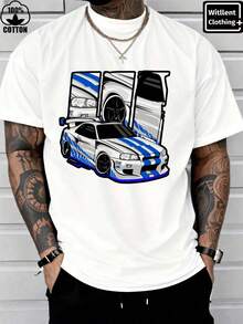 Men T-Shirts - 白色 - 查看 8